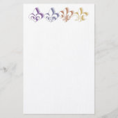 Fleur de Lis Briefpapier (Voorkant)