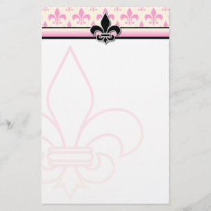 Fleur de Lis Briefpapier Design