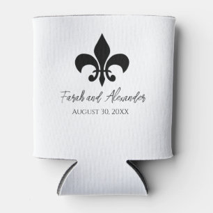 Fleur de Lis Bruiloft Blikjeskoeler