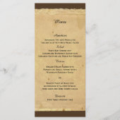  Fleur de Lis Bruiloft Menu (Voorkant)