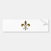 Fleur De Lis Bumpersticker (Voorkant)