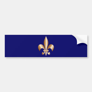 Fleur de lis bumpersticker