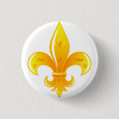 Fleur De Lis Button (Voorkant)