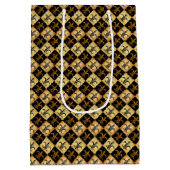 Fleur De Lis-cadeaubag Medium Cadeauzakje (Achterkant)