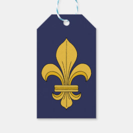Fleur-de-lis Cadeaulabel