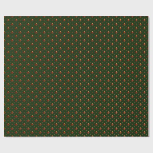 Fleur De Lis Cadeaupapier (Vlak)