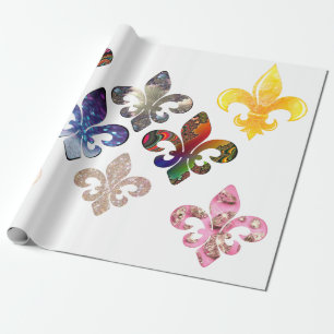 Fleur De Lis Cadeaupapier