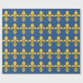 Fleur-de-lis Cadeaupapier (Vlak)