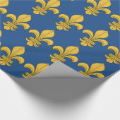 Fleur-de-lis Cadeaupapier (Hoek)