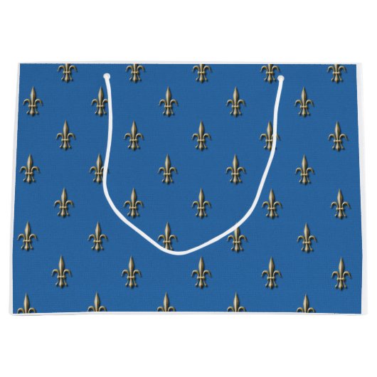 Fleur de Lis-cadeautas Large Cadeautasje (Voorkant)