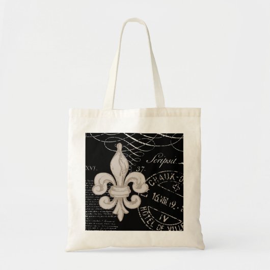  Fleur de Lis...canvas tas (Voorkant)