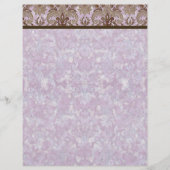 Fleur de Lis Damask - Matching Blank Stationery (Voorkant)