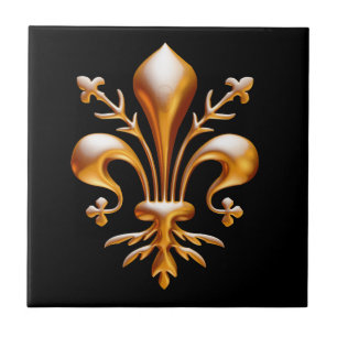 Fleur de Lis (de Lys) Tegeltje