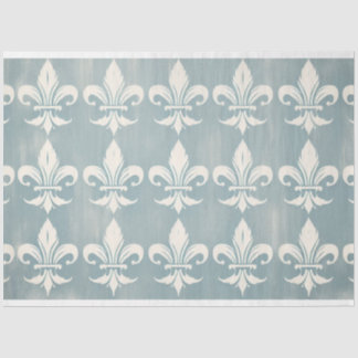 Fleur-de-lis Decoupage Tissue Paper Tissuepapier