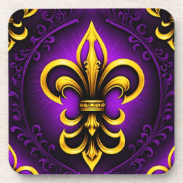 Fleur De Lis Design Bier Onderzetter