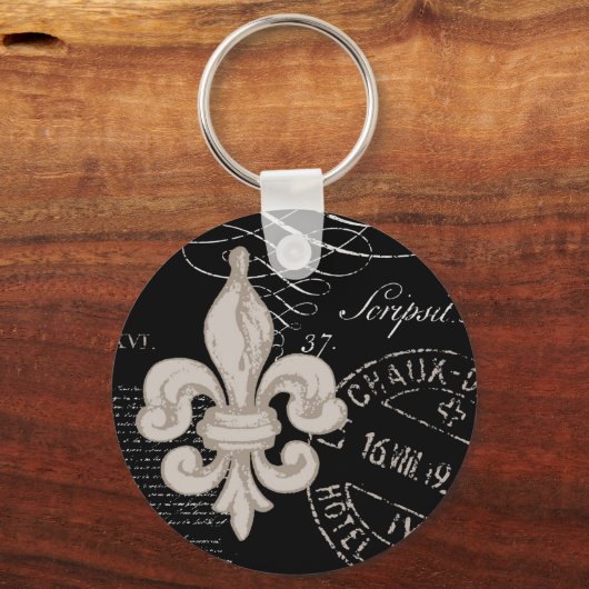  Fleur de Lis...dleutelhanger Sleutelhanger (Voorkant)