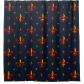 Fleur De Lis Douchegordijn (Voorkant)