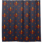Fleur De Lis Douchegordijn (Voorkant)