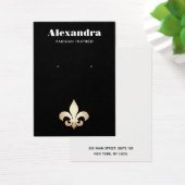 Fleur De Lis-draagkaart Visitekaartje (Bureau)