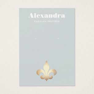Fleur De Lis-draagkaart Visitekaartje
