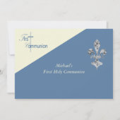 Fleur de Lis Eerste Uitnodiging van de Gemeenschap (Achterkant)