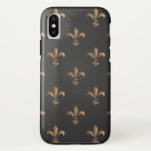 Fleur de lis, , elegant, chic.classy,patroon, Case-Mate iPhone case (Achterkant)