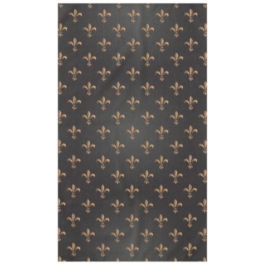 Fleur de lis, , elegant, chic.classy,patroon, tafelkleed (Voorkant)