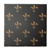 Fleur de lis, , elegant, chic.classy,patroon, tegeltje (Voorkant)