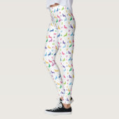 Fleur De Lis en Dachshunds Leggings (Links)