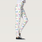 Fleur De Lis en Dachshunds Leggings (Rechts)