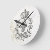  Fleur de Lis en klokklok rond Ronde Klok (Hoek)