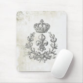  Fleur de Lis en kroonmuispad Muismat (Met muis)