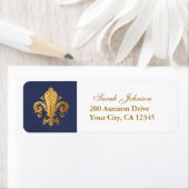 Fleur-de-lis Etiket (Insitu)