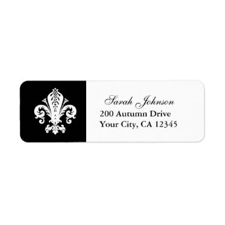 Fleur-de-lis Etiket