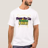 Fleur de Lis Fanatics verenigt zich. Mardi Gras Ho T-shirt (Voorkant)