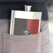 Fleur De Lis Flask Flacon (Voorbeeld)