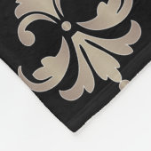 Fleur De Lis Fleece Blanket Deken (Hoek)