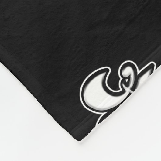Fleur de lis fleece deken (Hoek)