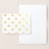 Fleur De Lis Folie Kaarten (Display)