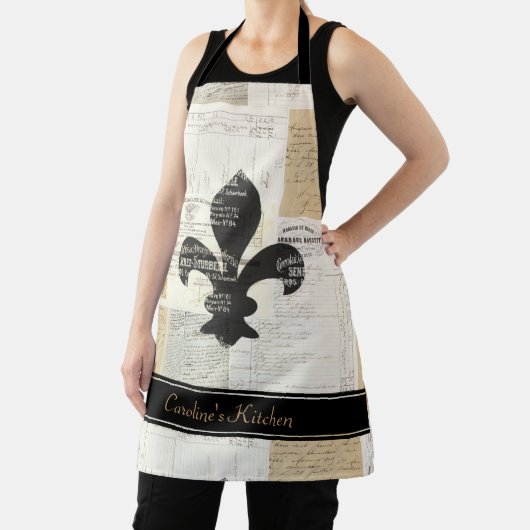 Fleur de Lis  Frans Apron Schort (Insitu)