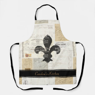 Fleur de Lis  Frans Apron Schort