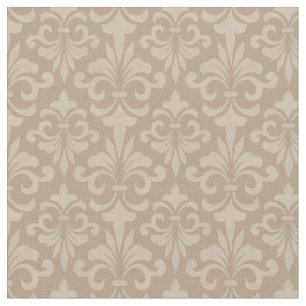 Fleur de Lis Frans Elegant Royal Pattern Stof