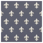 Fleur de lis  Franse naaigarft Stof (Close Up)