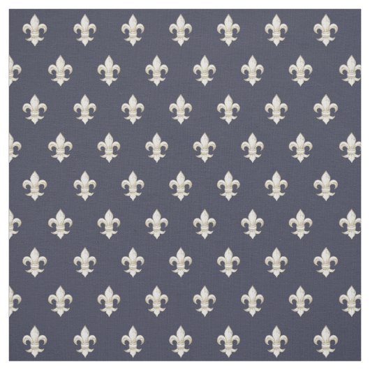 Fleur de lis  Franse naaigarft Stof (Swatch)