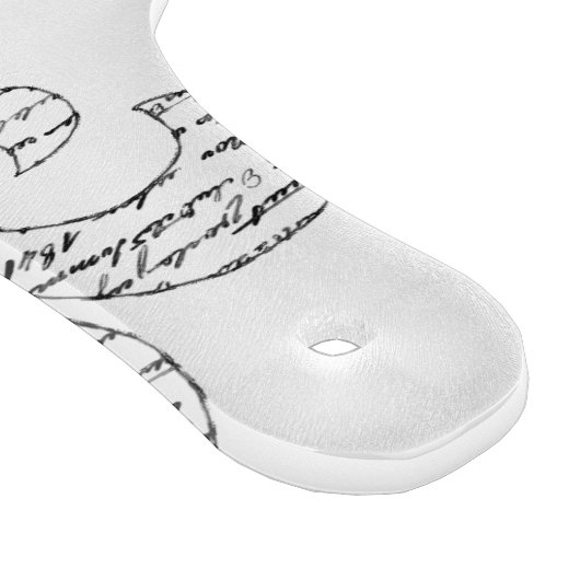 Fleur de Lis French Script Snijplank (Hoek)