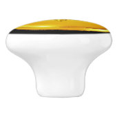 Fleur De Lis Gold Drawer Pulls - SRF Keramische Knop (Zijkant)