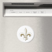 Fleur de lis - Goud Magneet (Insitu (Vaatwasser))