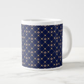 Fleur de Lis Grote Koffiekop (Voorkant rechts)