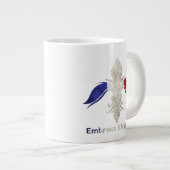 Fleur de Lis Grote Koffiekop (Voorkant rechts)
