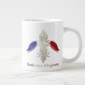 Fleur de Lis Grote Koffiekop (Rechts)